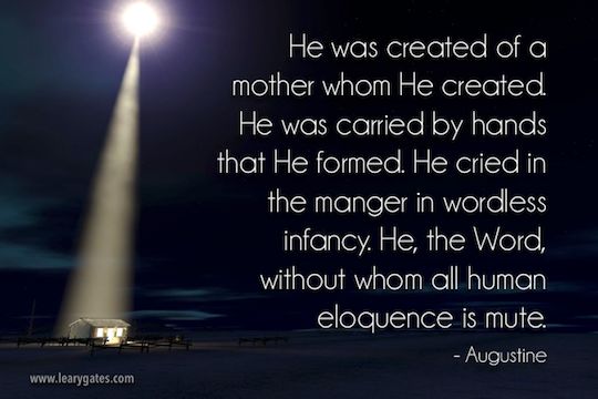 When eternity entered the temporal