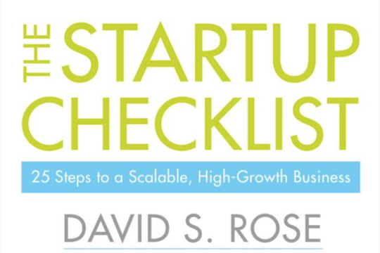 The Startup Checklist